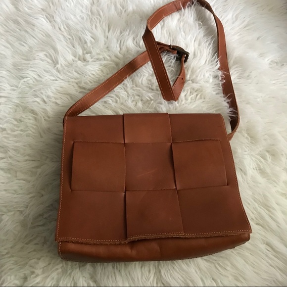 Vintage Handbags - Genuine Leather CrossBody